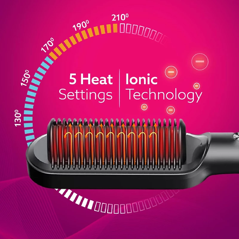 Agaro Hair Straightening Brush, 409 g-3.webp
